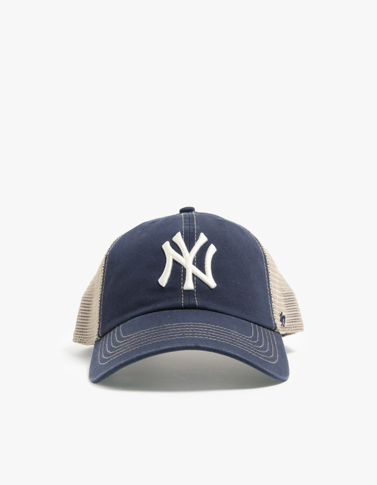 New York Yankees Trawler '47 CLEAN UP Trucker Cap - Navy