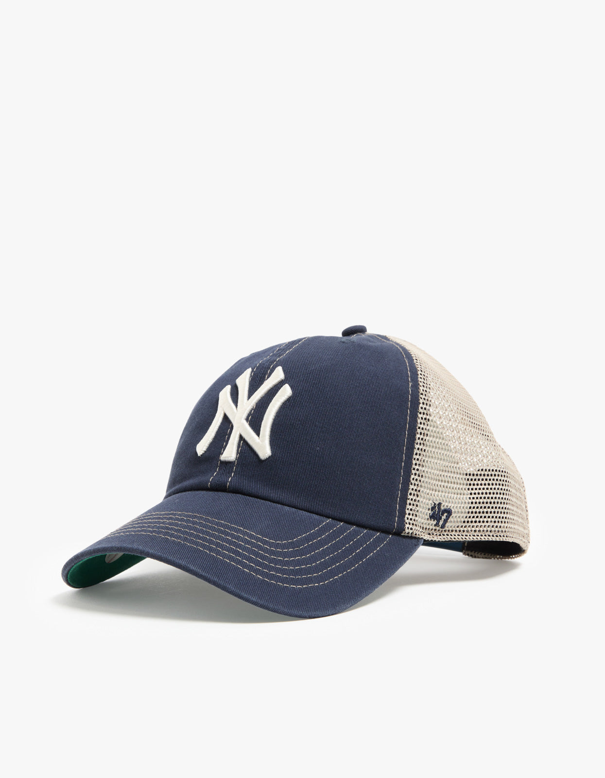 New York Yankees Trawler '47 CLEAN UP Trucker Cap - Navy