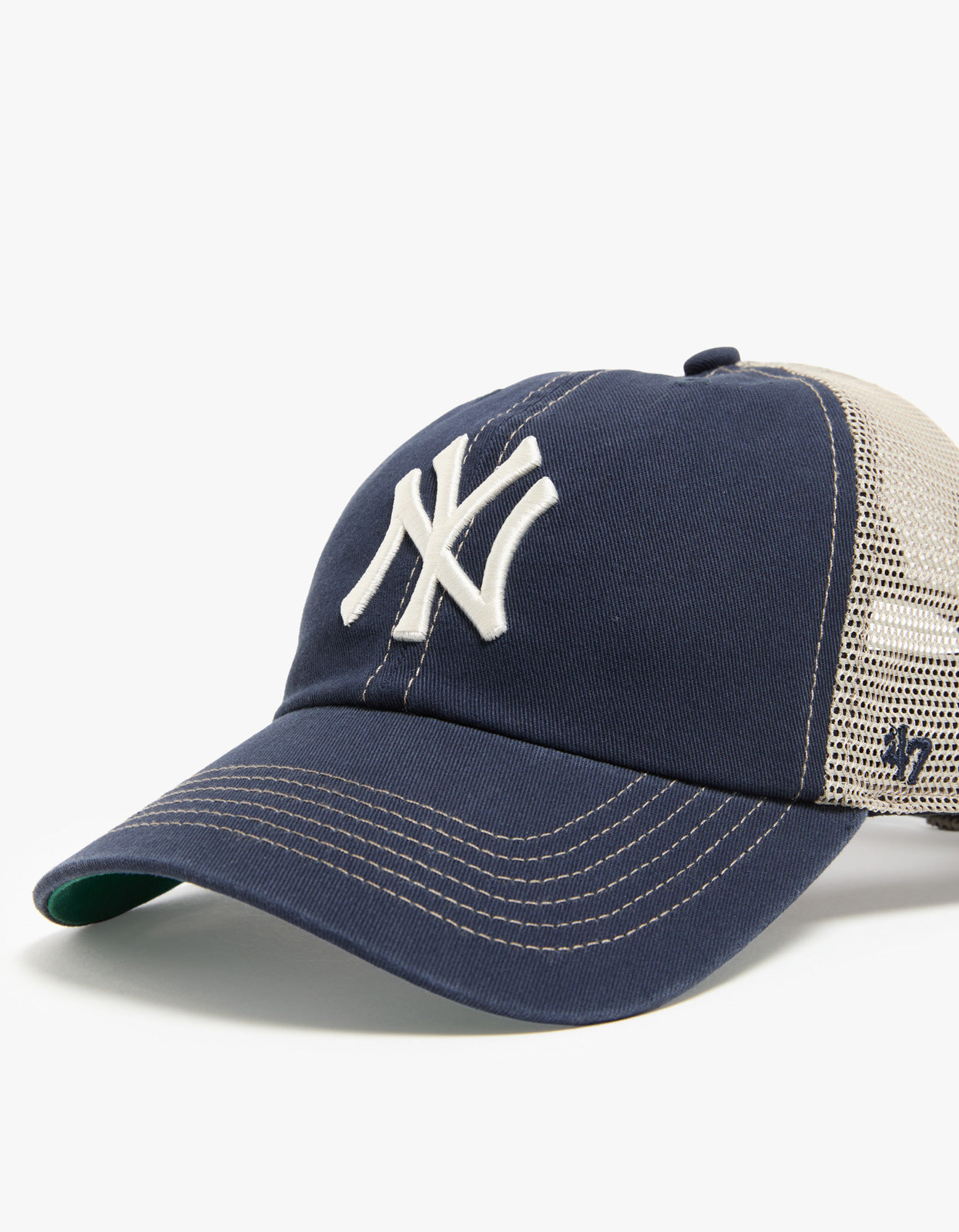 New York Yankees Trawler '47 CLEAN UP Trucker Cap - Navy