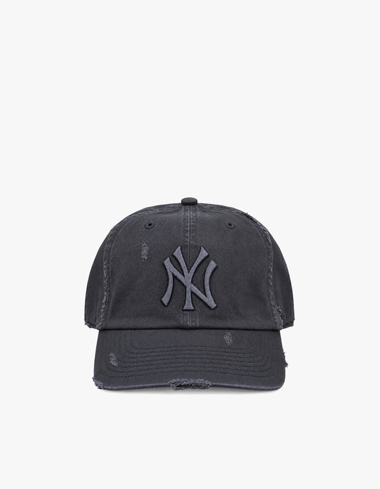 New York Yankees Distressed '47 CLEAN UP Cap - Charcoal
