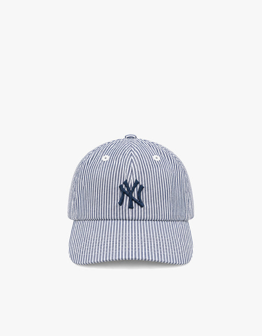New York Yankees Seersucker '47 CLEAN UP Cap - Blue