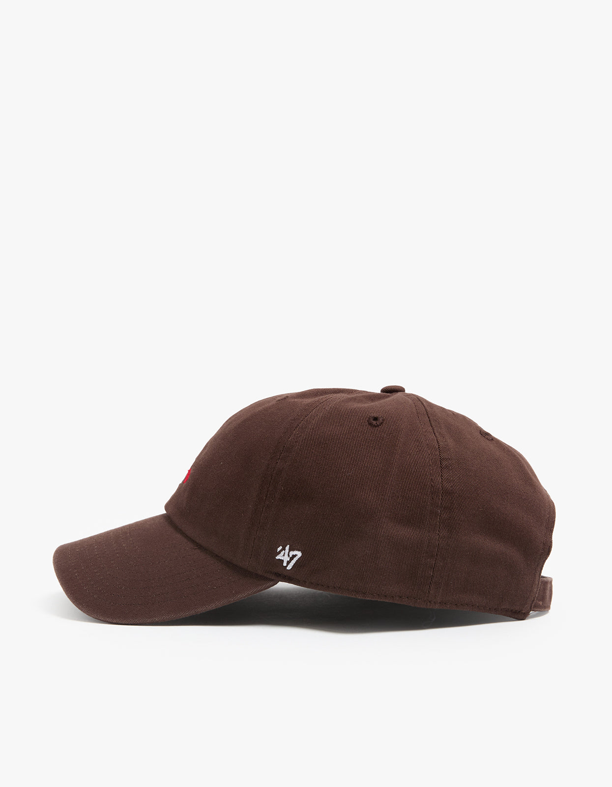 Los Angeles Dodgers Heart '47 CLEAN UP Cap - Brown