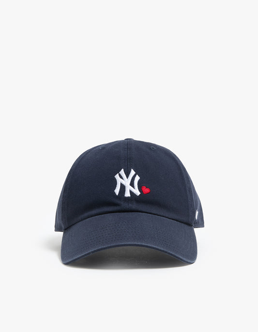 New York Yankees Heart '47 CLEAN UP Cap - Navy