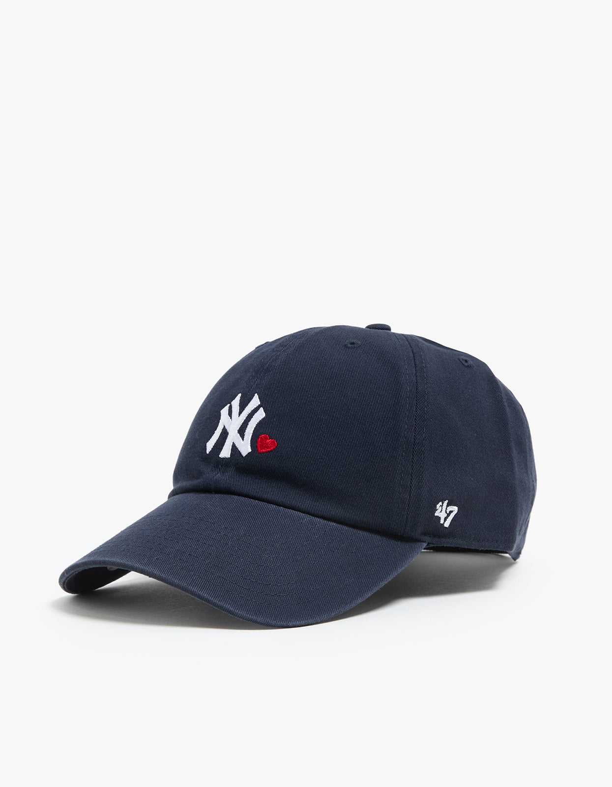New York Yankees Heart '47 CLEAN UP Cap - Navy