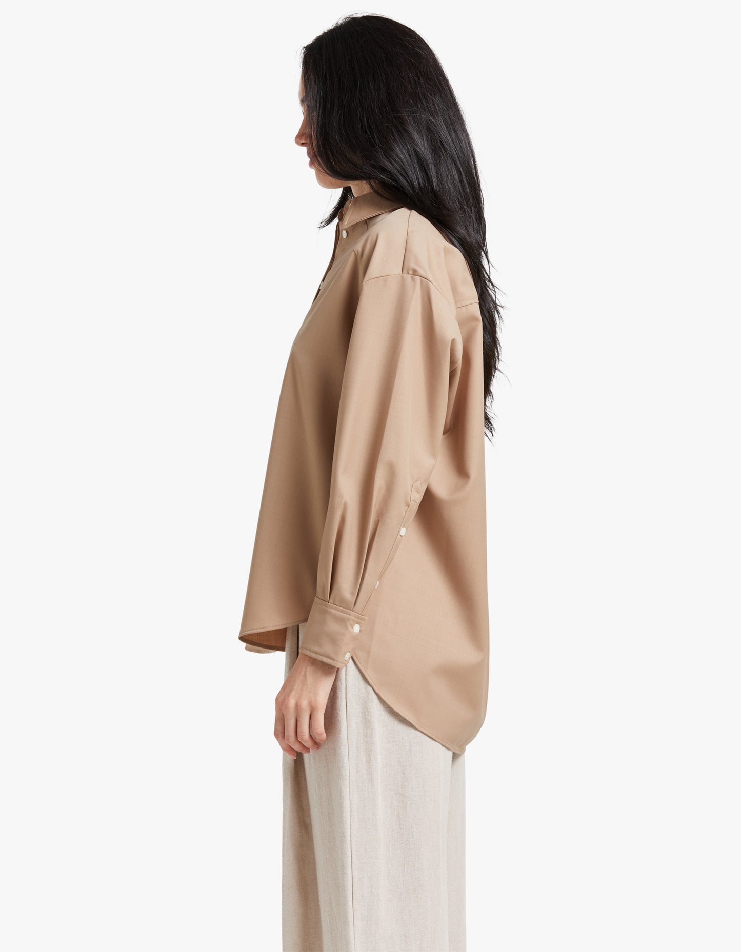 The Margot Shirt - Porcini