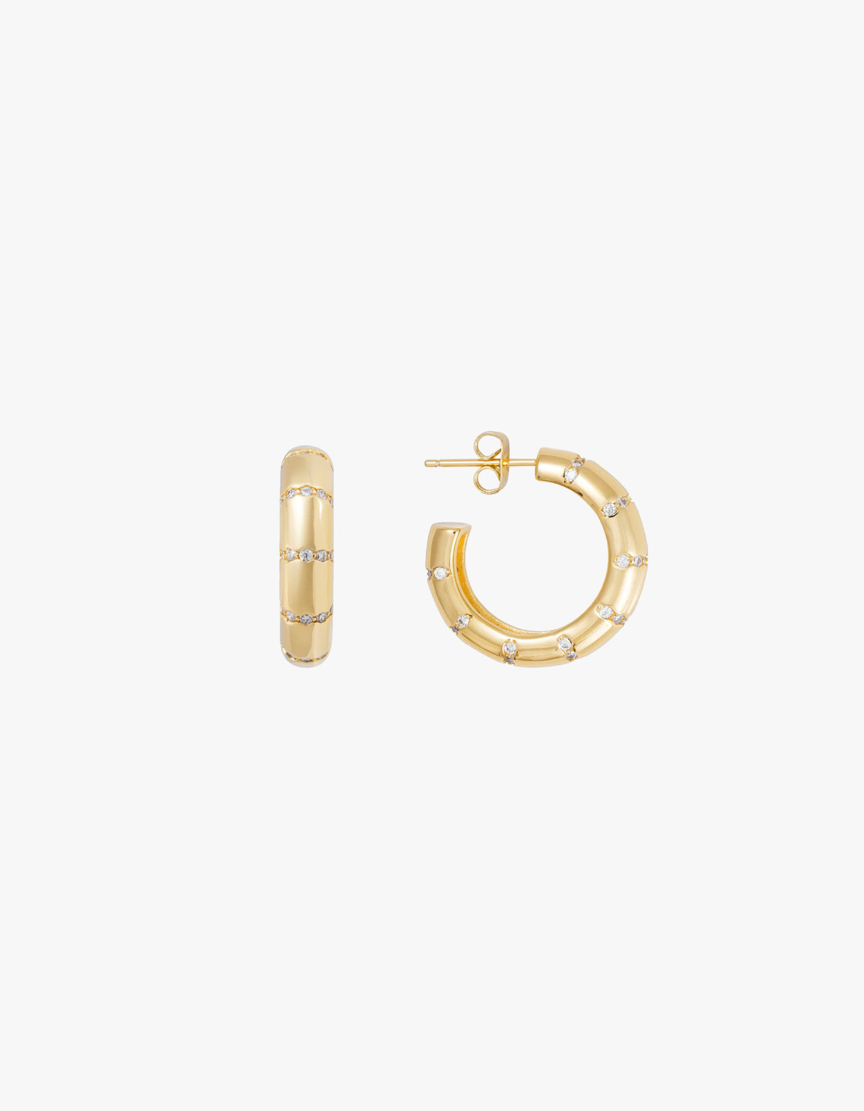 Aurora Hoops - Gold