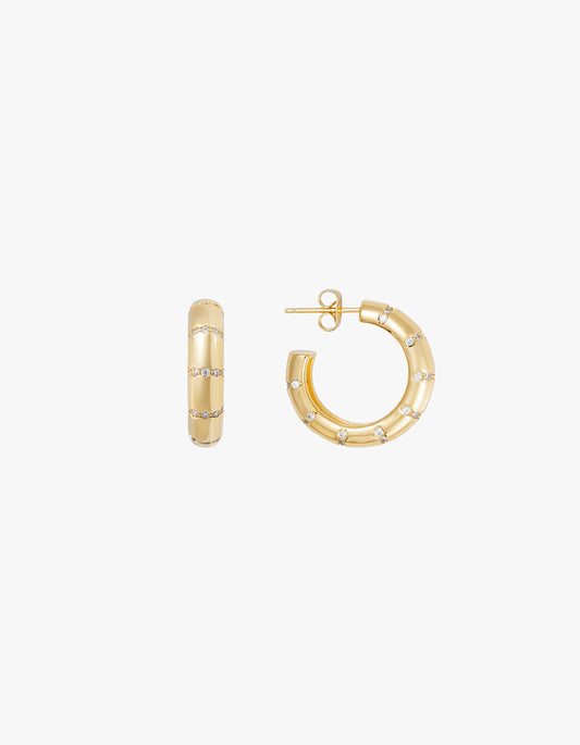 Aurora Hoops - Gold