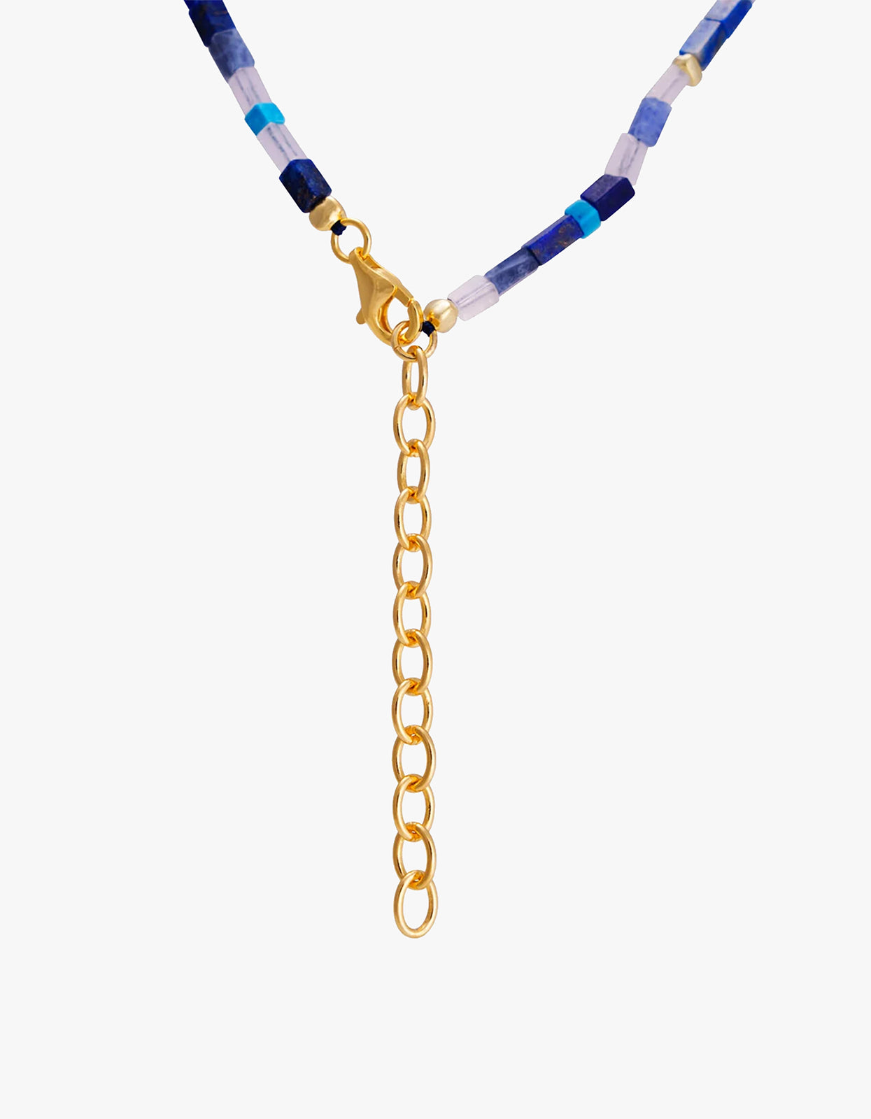 Blue Grotto Necklace - Gold