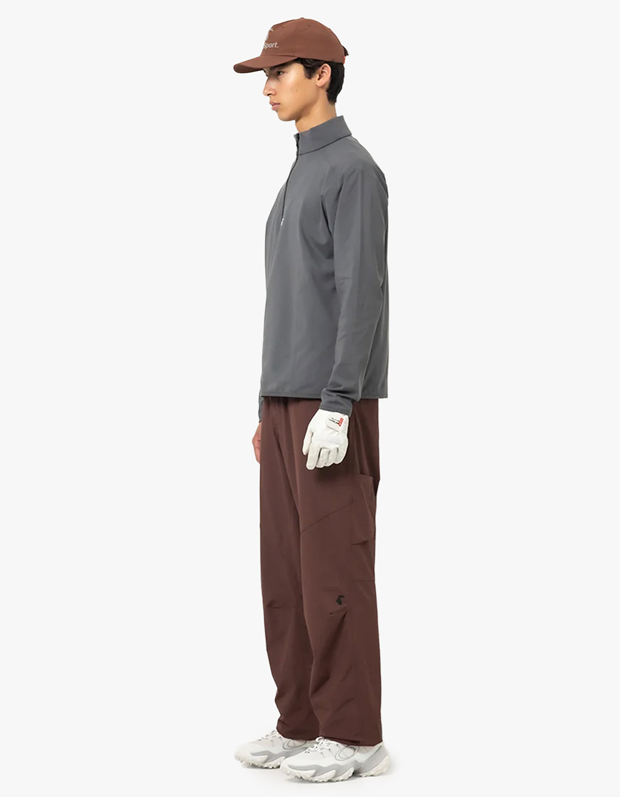 MidRange Quarter Zip - Slate Grey