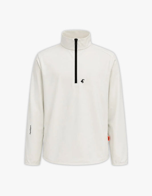MidRange Quarter Zip - Cream