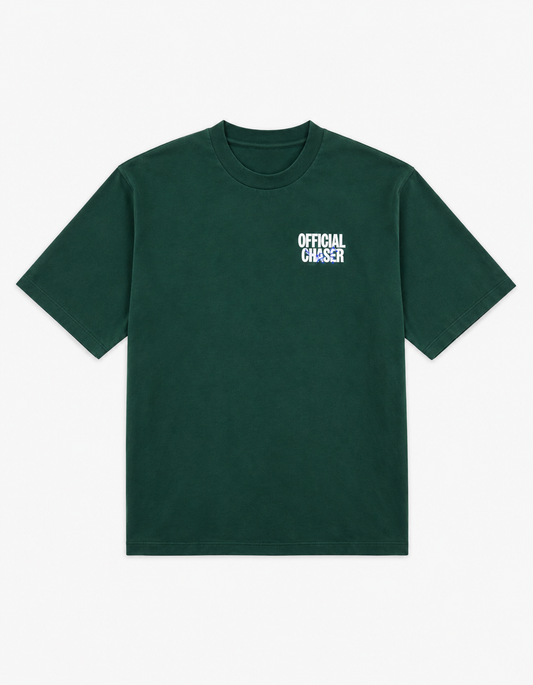 Chasing The Fox X Superette S/S Tee - Green/Ivory