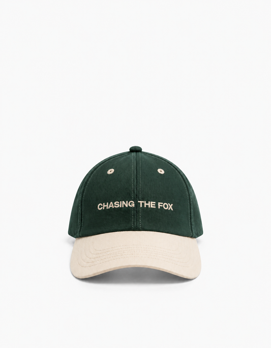 Chasing The Fox X Superette Cap - Green/Ivory