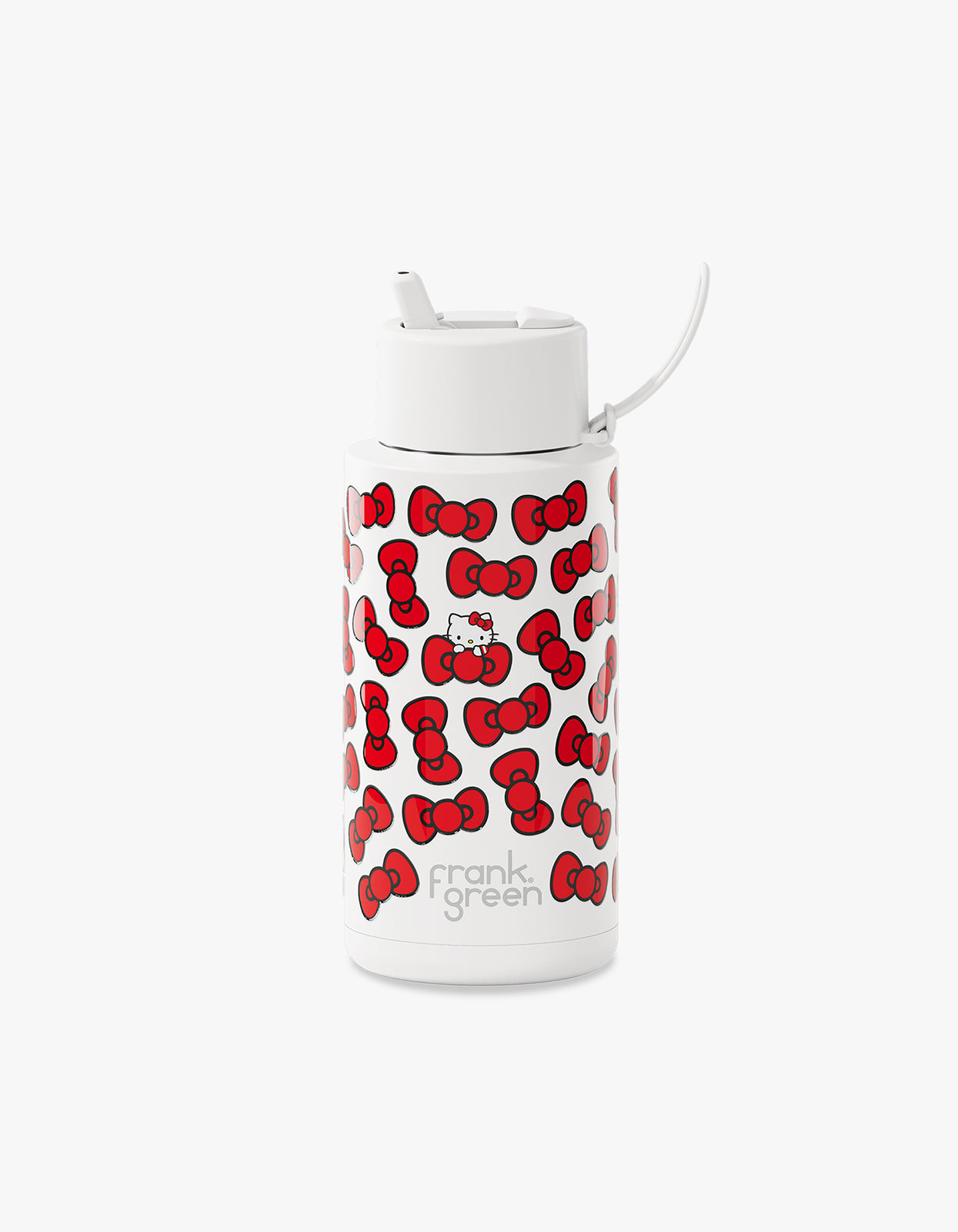 Hello Kitty 34Oz Flip Straw Reusable Bottle - Cloud