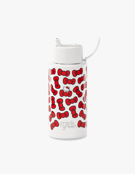 Hello Kitty 34Oz Flip Straw Reusable Bottle - Cloud