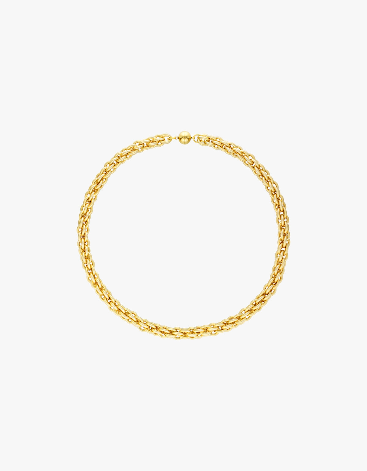 Tangled Chain Necklace - Gold