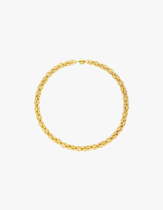 Tangled Chain Necklace - Gold