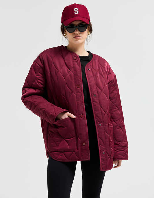 Grand Jacket - Burgundy