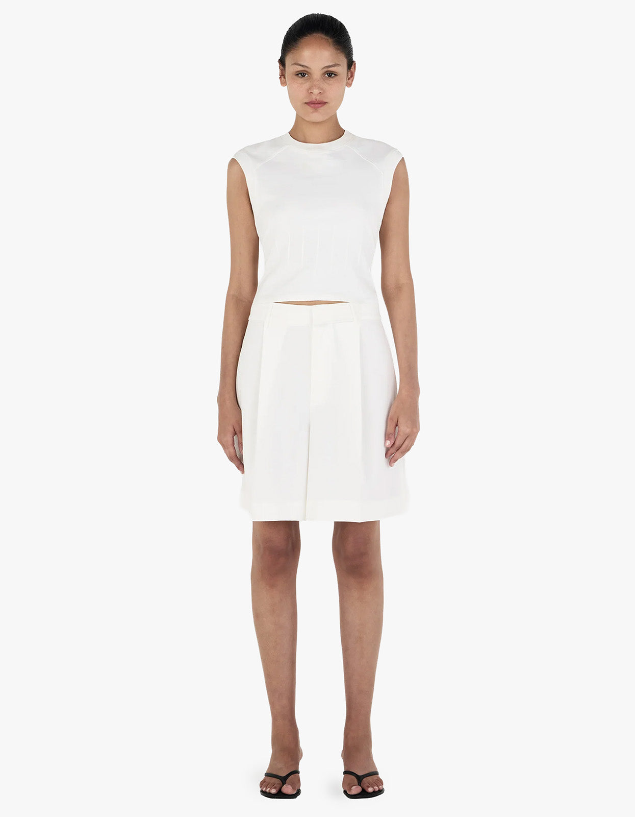 Beau Bermuda Short - Ivory