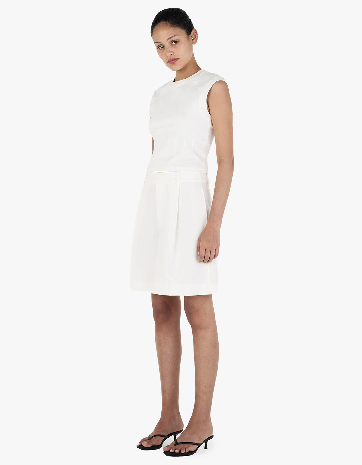 Beau Bermuda Short - Ivory