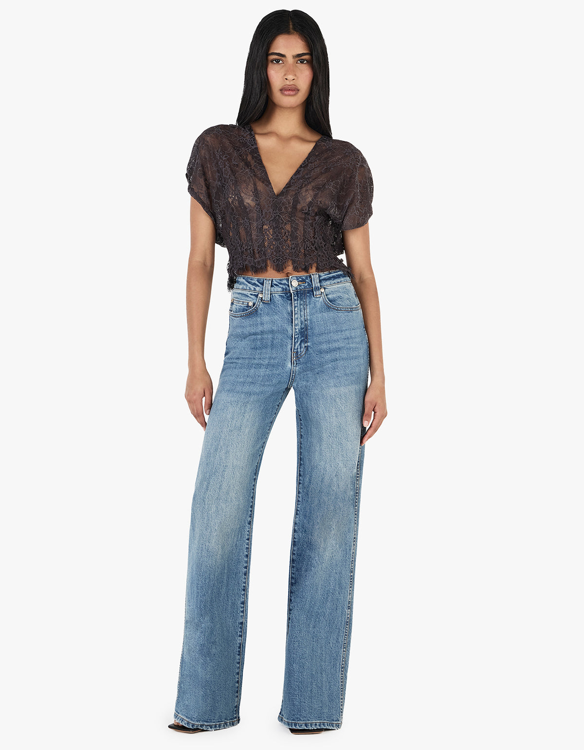 Ruby Top - Charcoal