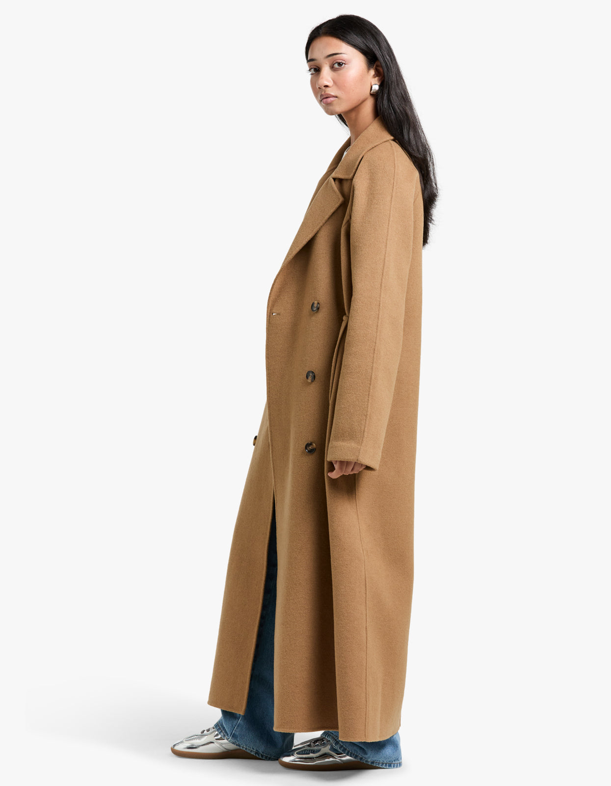 Matthews Wool Coat - Tan