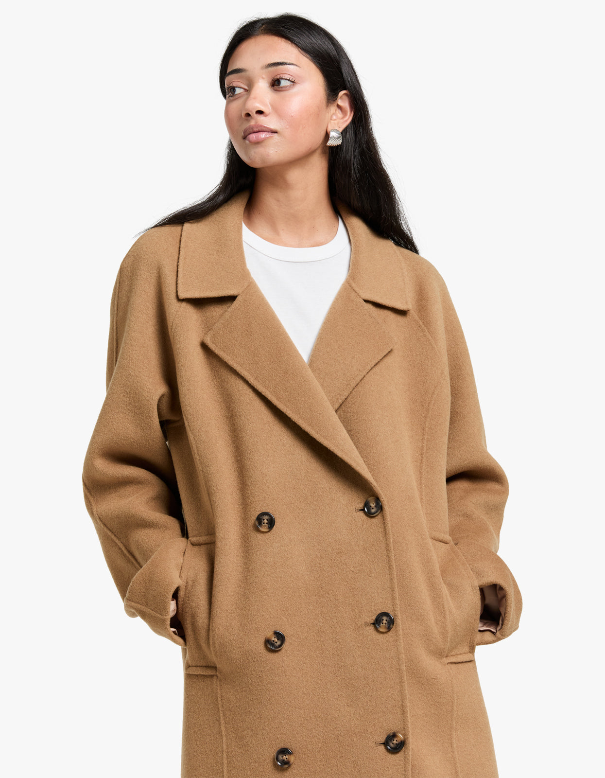 Matthews Wool Coat - Tan