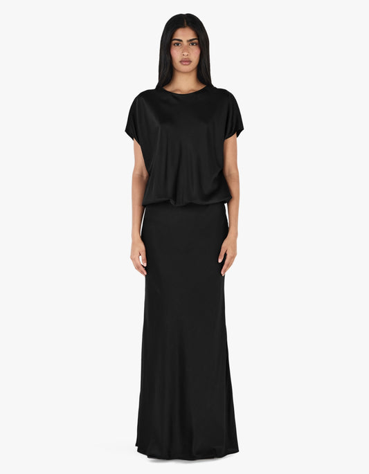 Malina Maxi Dress - Black