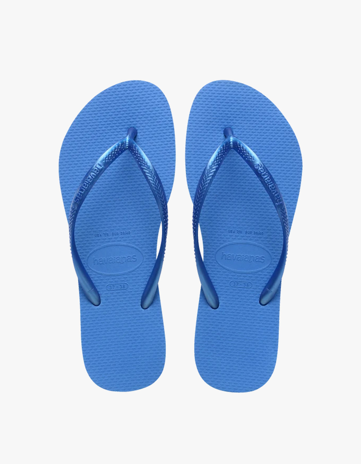 Slim Jandals - Brilliant Blue