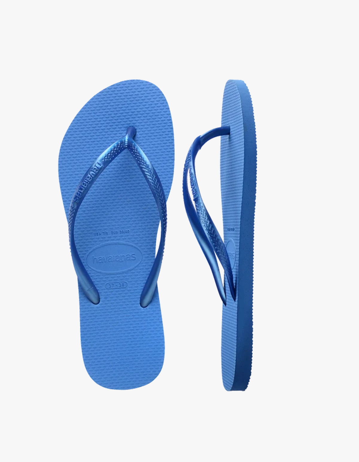 Slim Jandals - Brilliant Blue