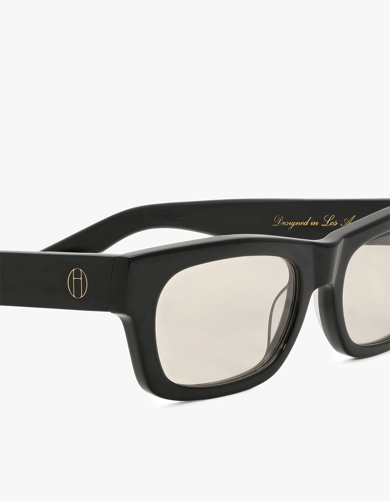 Sloane Sunglasses - Black/Clear