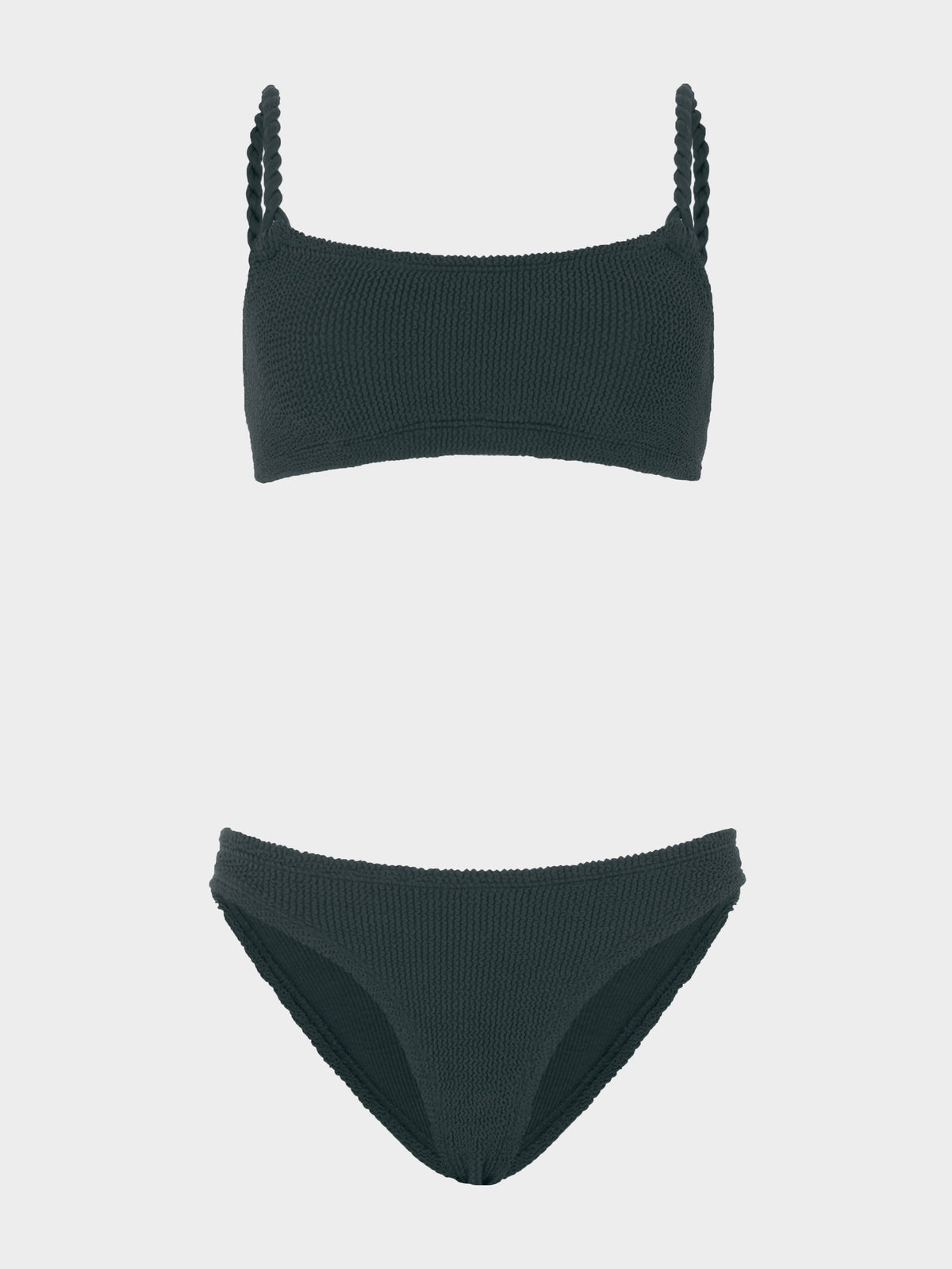 Phoebe Underband Bikini - Metallic Graphite