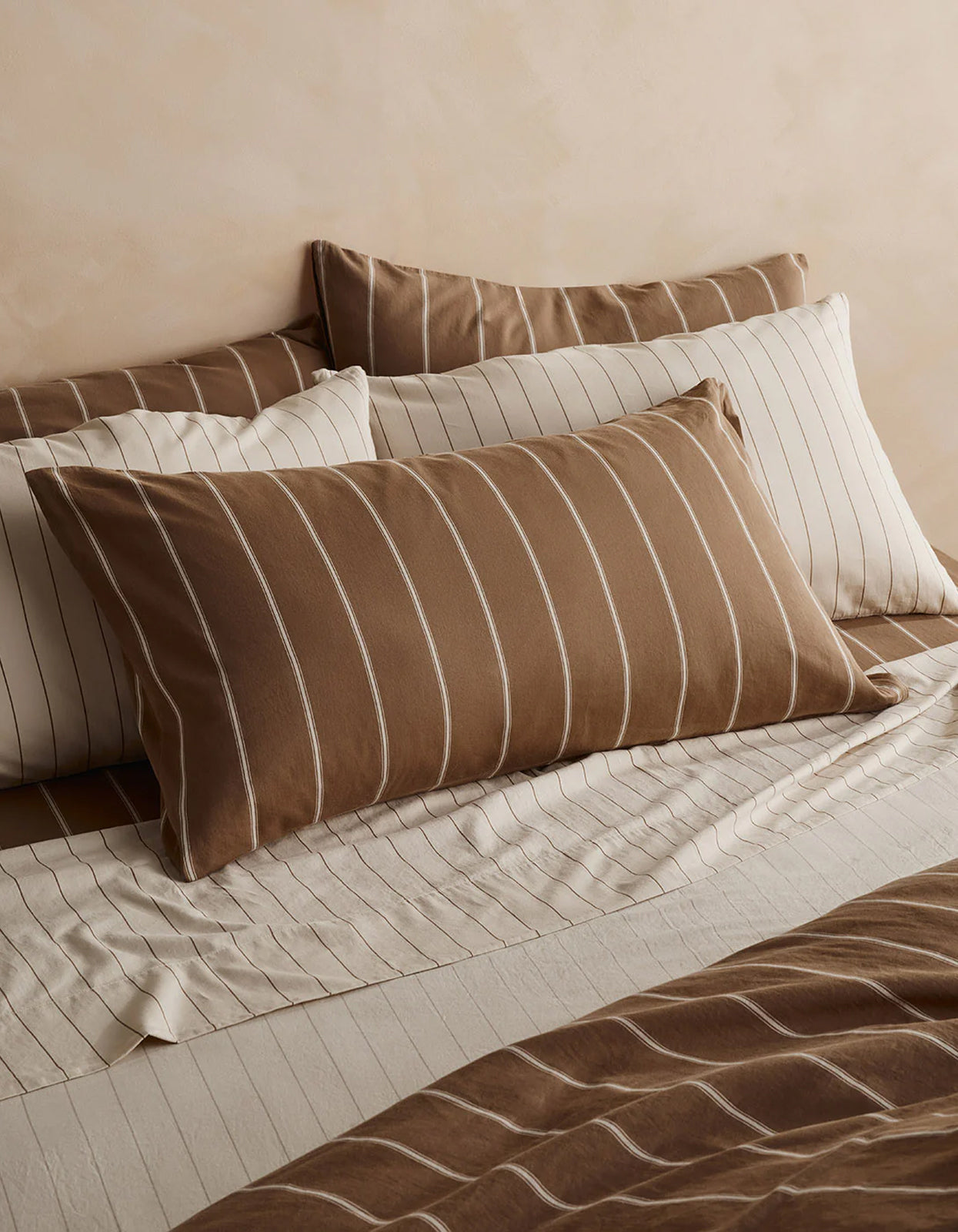 Pillowcase Pair - Caramel