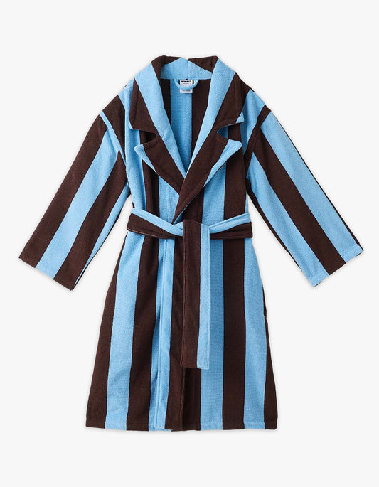 Iced Chocolate Stripes Robe