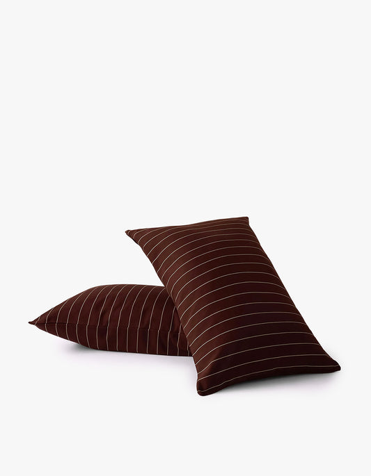 Mahogany Pillowcase Pair