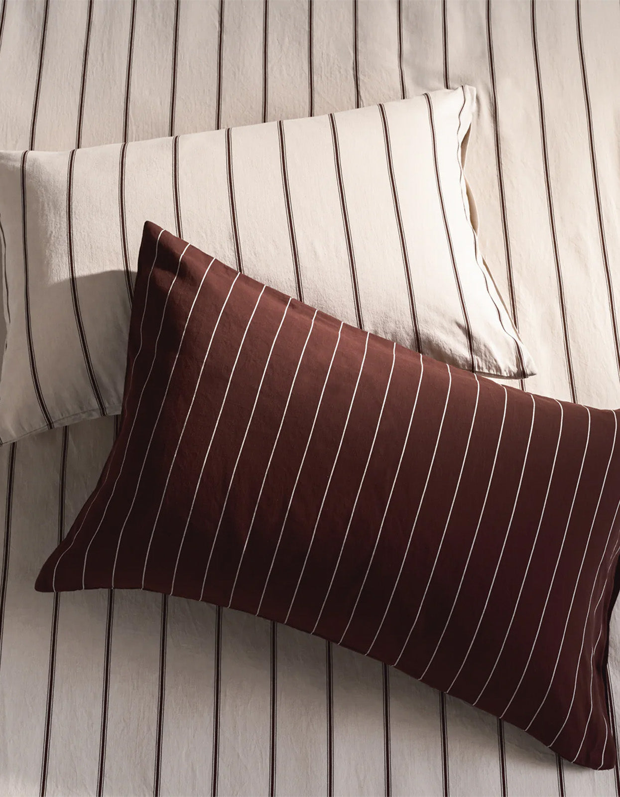 Mahogany Pillowcase Pair