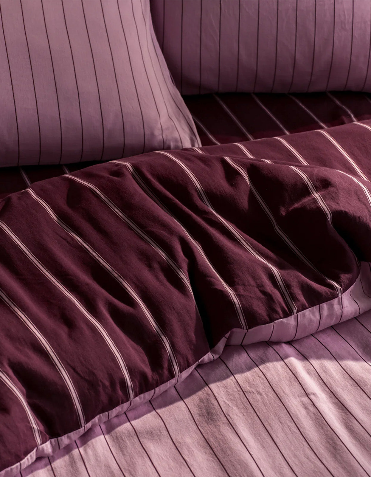 Mulberry And Aster Quilt Cover