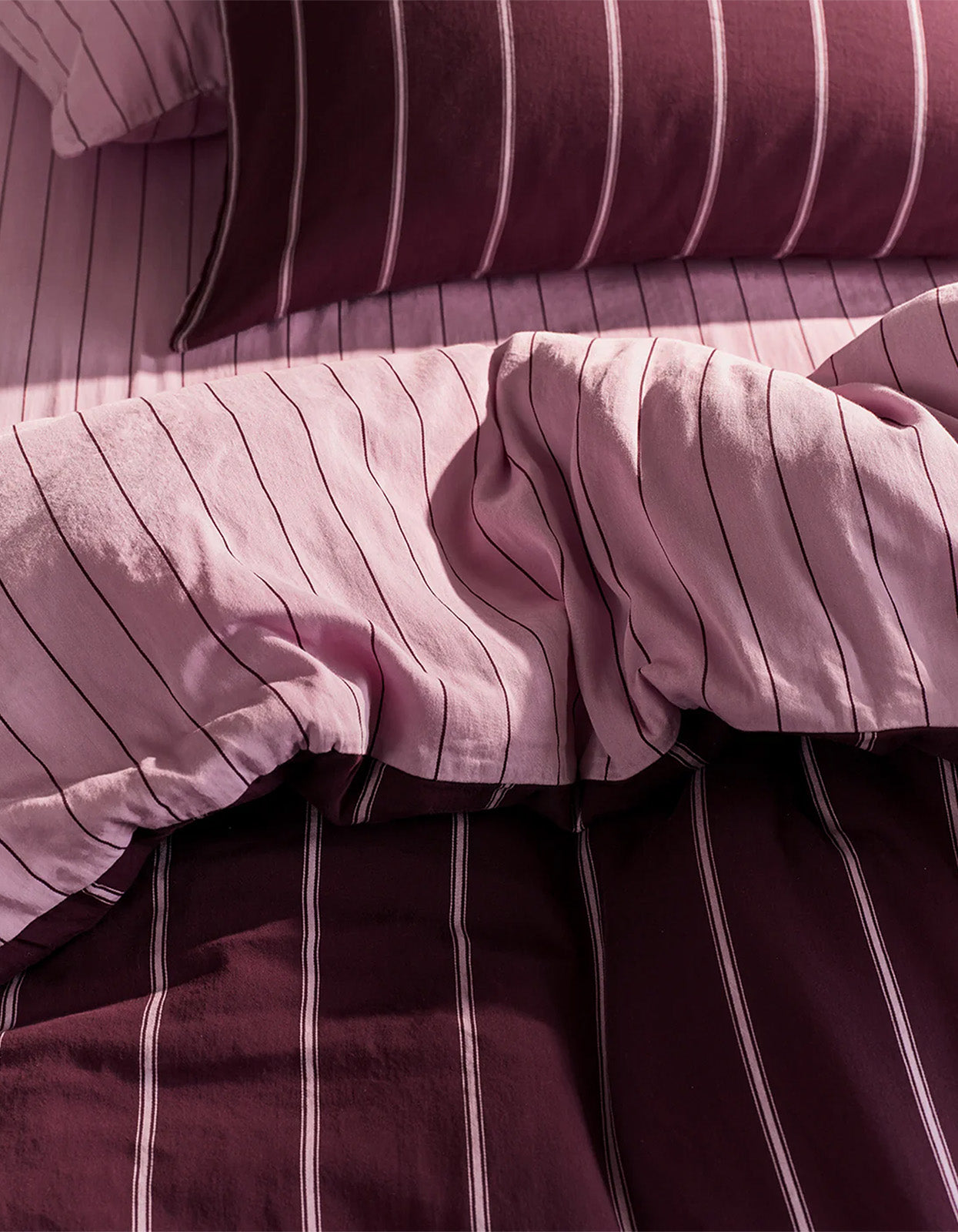 Mulberry And Aster Quilt Cover