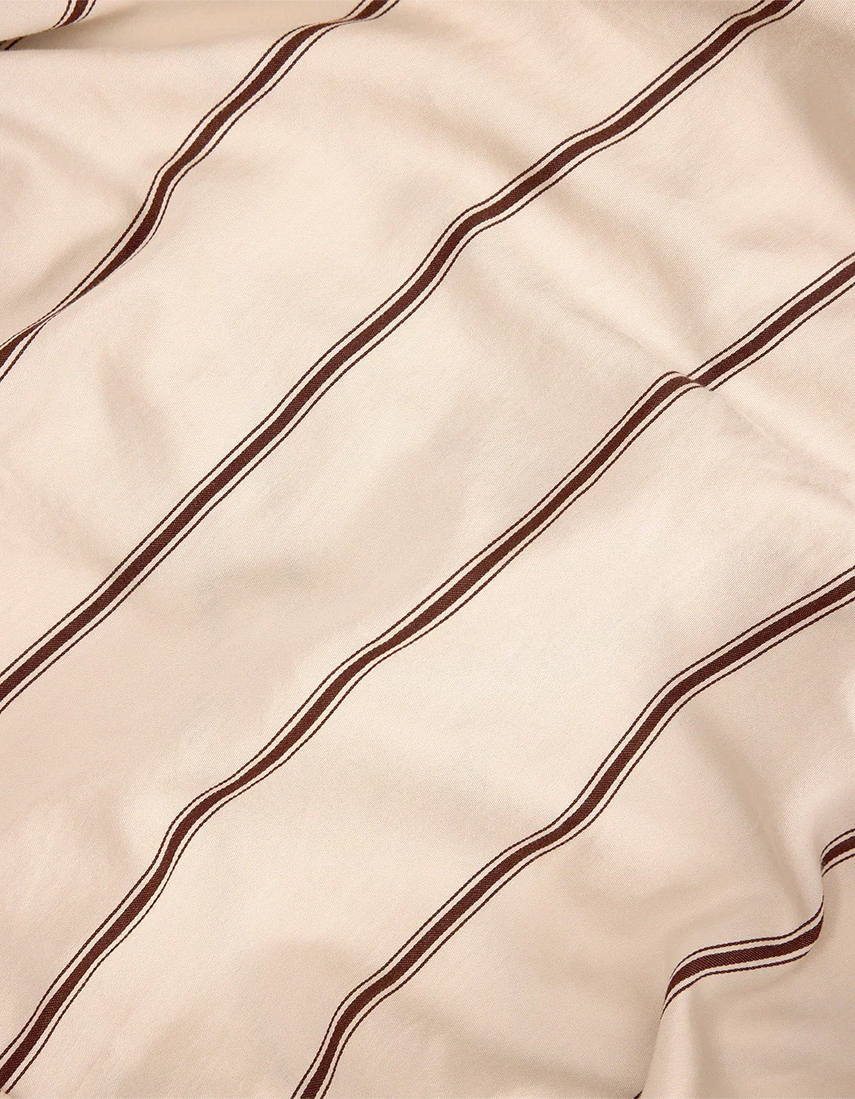 Vanilla And Mahogany Quilt Cover