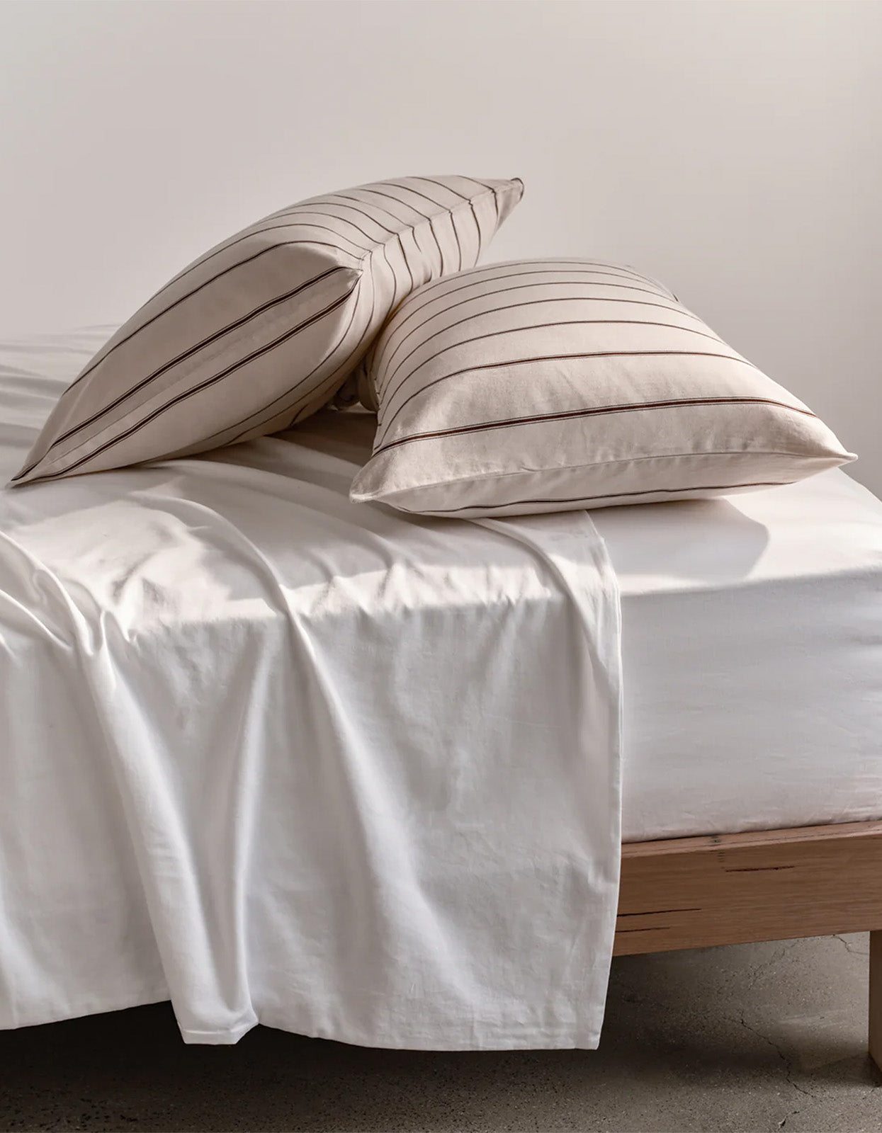 Vanilla Pillowcase Pair