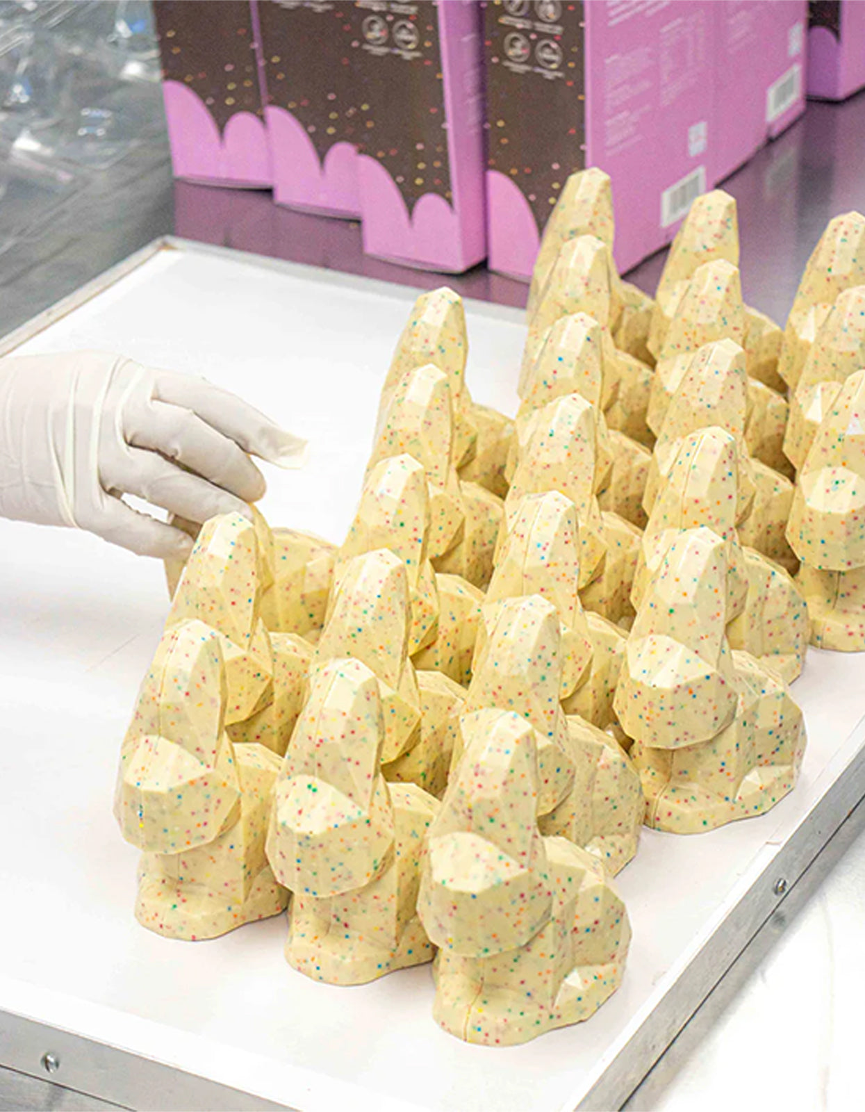 Sprinkles White Chocolate Bunny - Sprinkles