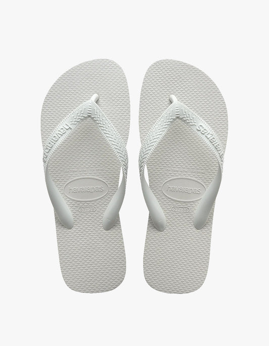 Mens Top Jandals - White