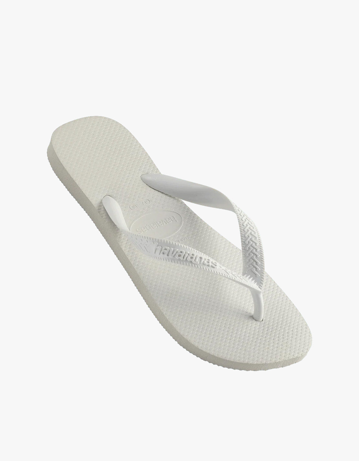Mens Top Jandals - White