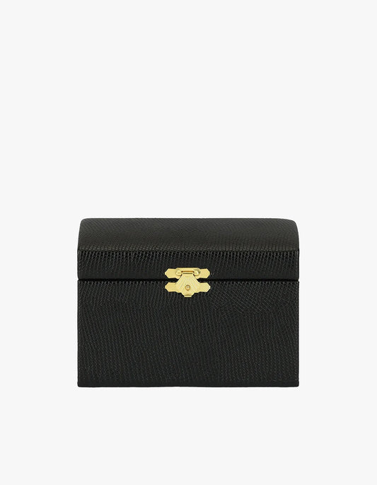 Vintage Jewellery Travel Case - Black