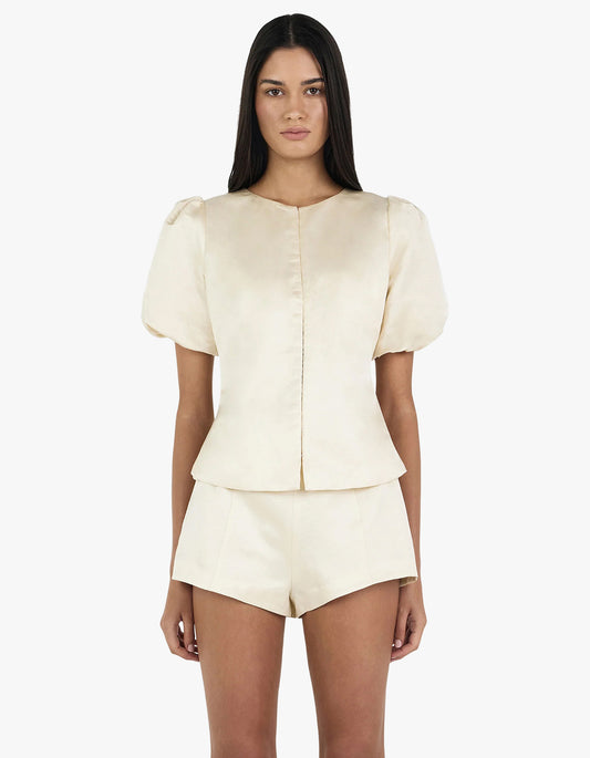 Pellegrino Top - Pearl