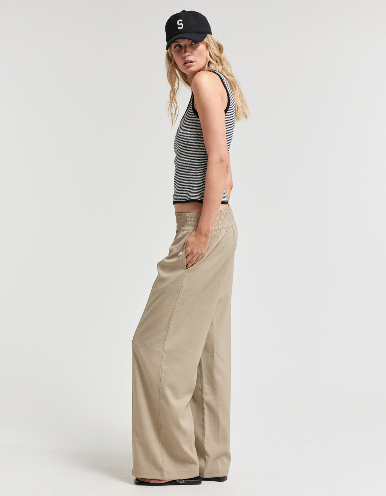 Bellagio Hawks Pant - Stone