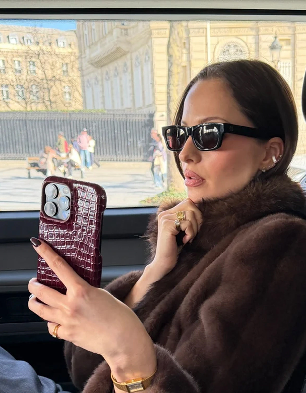 Merlot Phone Case - Burgundy