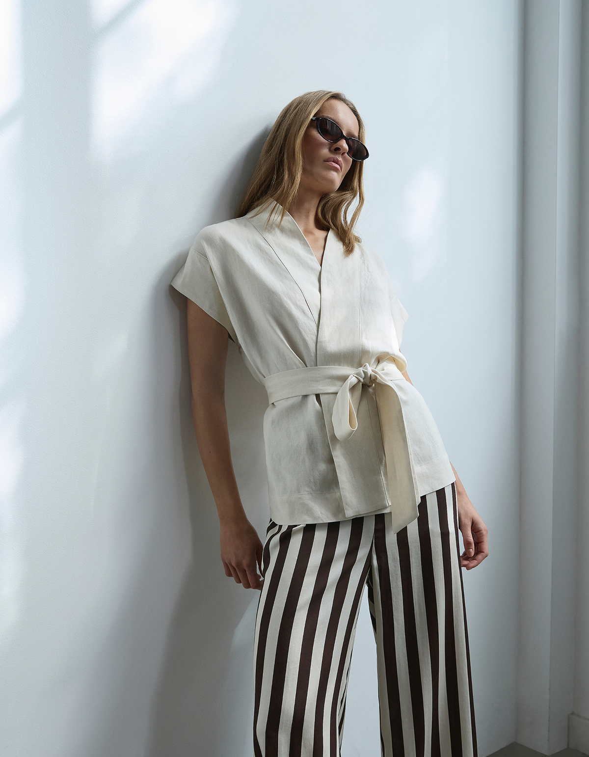 The Lili Wrap  - Eggshell