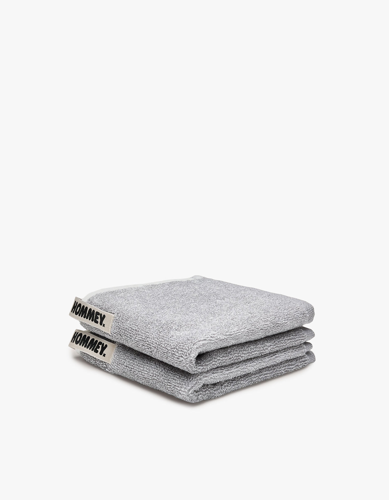 2 Pack Face Washer Towel - Smoke