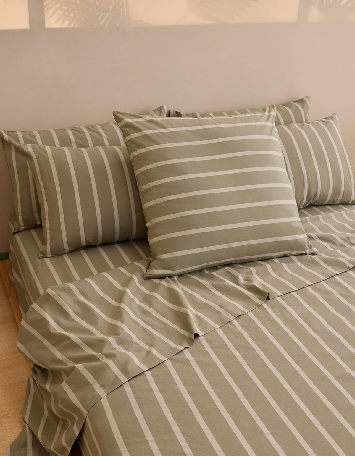European Pillowcase - Sage Stone