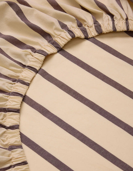 Fitted Sheet - Raisin